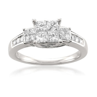 Mined diamond Fashion Ring weighing 3.91Gms with 0.99 Carat Diamonds and set in 14KT Gold