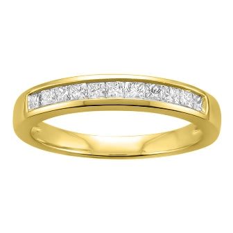 Mined diamond  Ring weighing 3.1Gms with 0.48 Carat Diamonds and set in 14KT Gold