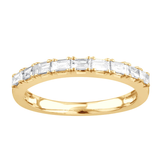 Mined diamonds Ring weighing 2.06Gms with 0.5 Carat Diamonds and set in 14KT Gold