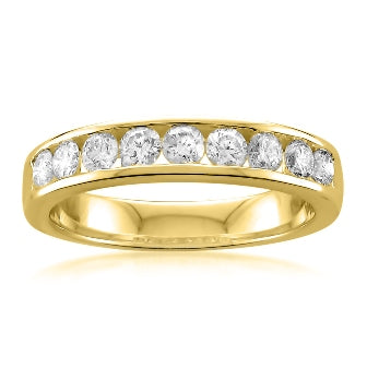 Mined Diamonds Ring weighing 3.27Gms with 0.74 Carat Diamonds and set in 14KT Gold