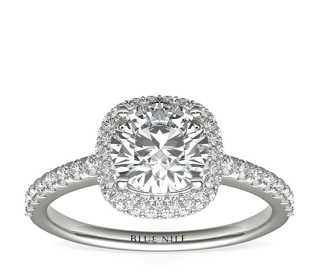 Mined diamond Halo Fashion Ring weighing 3.87Gms with 0.5268 Carat Diamonds and set in 14KT Gold